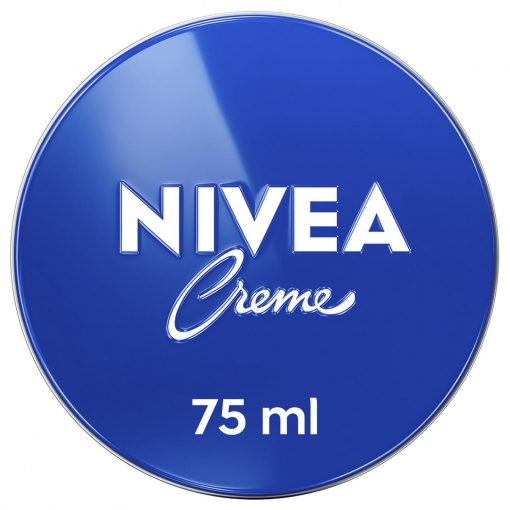 Crema hidratante en lata Nivea 75 ml.