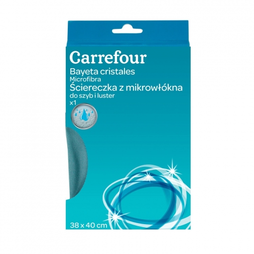 Bayeta especial de Microfibra  Carrefour   - Azul