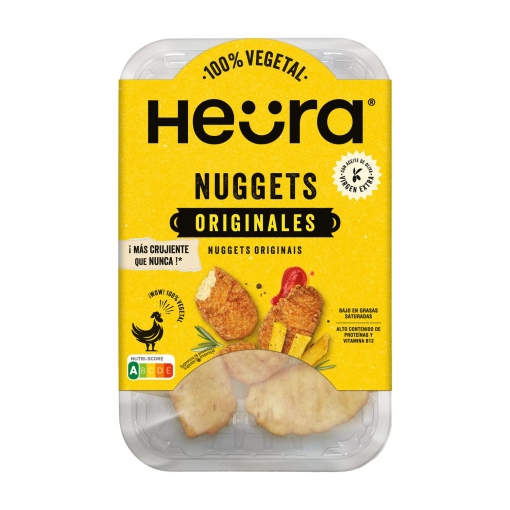 Nuggets Heura sin gluten 180 g.