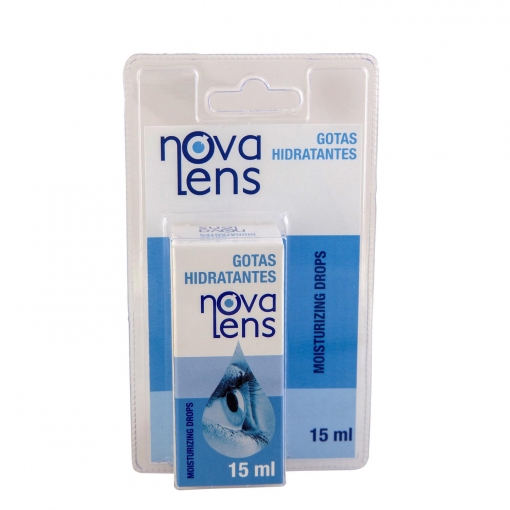Gotas hidratantes para ojos Novalens 15 ml.