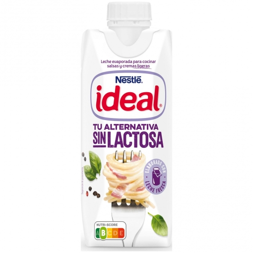 repentino Entrada juez Leche evaporada Nestlé Ideal sin lactosa 525 g. | Carrefour Supermercado  compra online