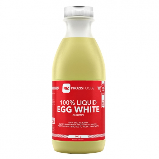 Clara de huevo líquida Prozis 500 g.