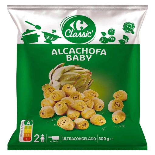 Alcachofas baby Carrefour Classic' 300 g.