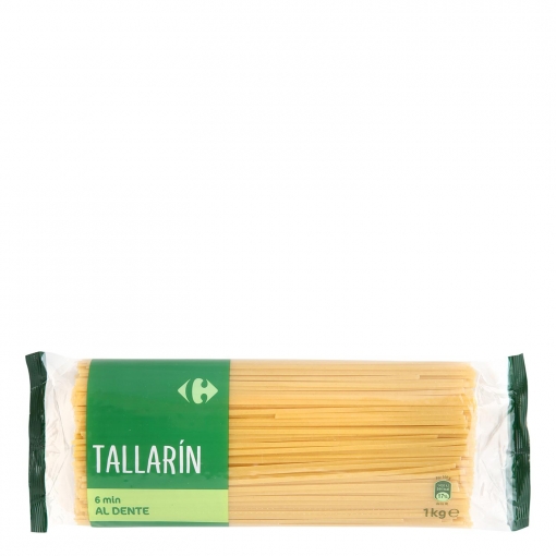 Tallarines Carrefour 1 kg.