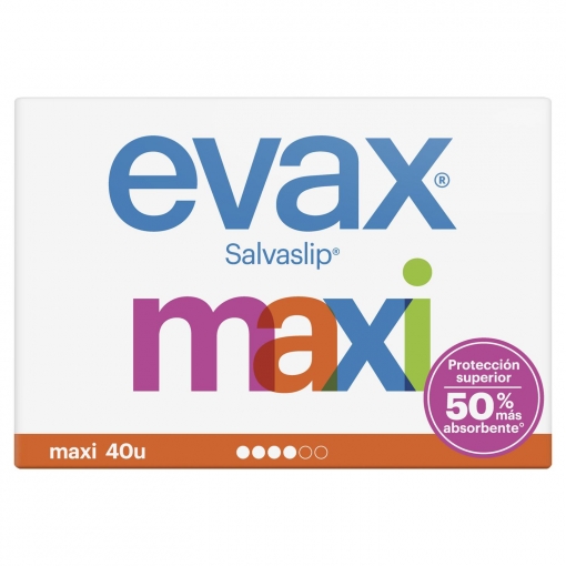 Protegeslip maxi Salvaslip Evax 40 ud.