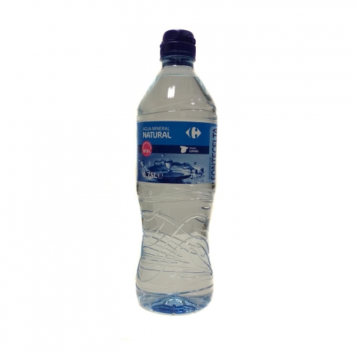 Agua mineral Carrefour tapón deportivo 75 cl