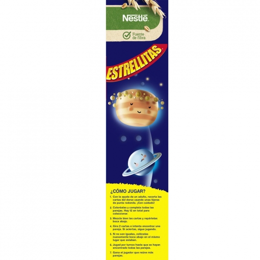 Cereales integrales con miel Estrellitas Nestlé 450 g.