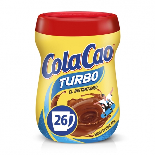 Cacao soluble instantáneo Cola Cao Turbo 375 g.