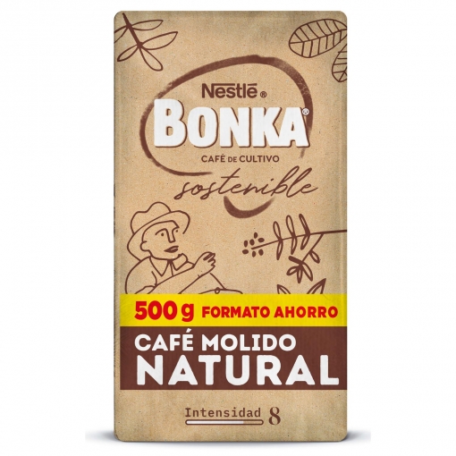 Café Molido Natural Cultivo Sostenible Nestlé Bonka 500 g.