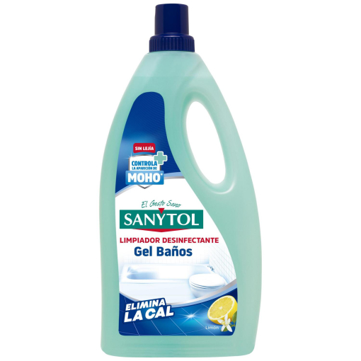Limpiador higiene total gel baños Sanytol 1,2 l.