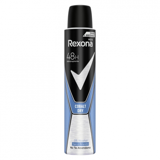 Desodorante en spray para hombre anti-transpirante Rexona 200 ml.