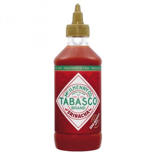 Salsa picante Sriracha sabor suave Tabasco 256 ml