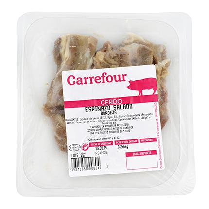 Espinazo de cerdo salado Carrefour 300 g