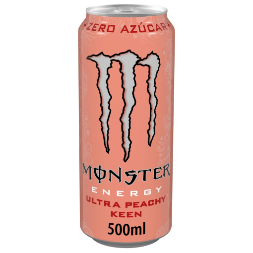 Monster Energy Bebida Energética ultra peachy keen zero azúcar lata 50 cl.