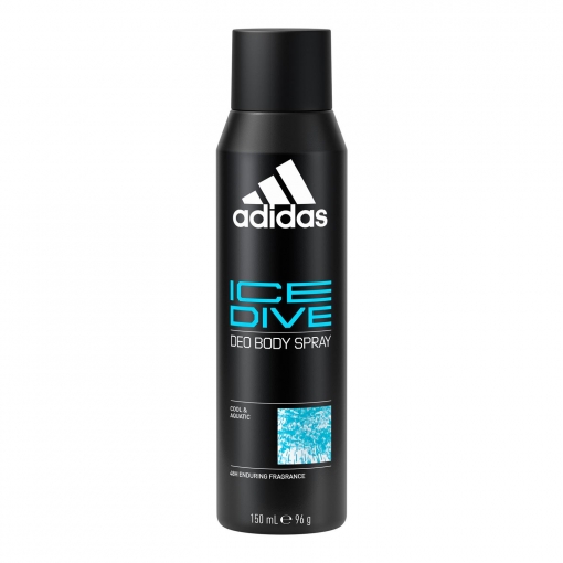 Desodorante en spray para hombre ice dive body Adidas 150 ml.