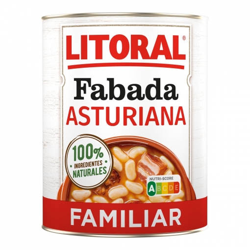 Fabada Asturiana Litoral sin gluten 980 g.