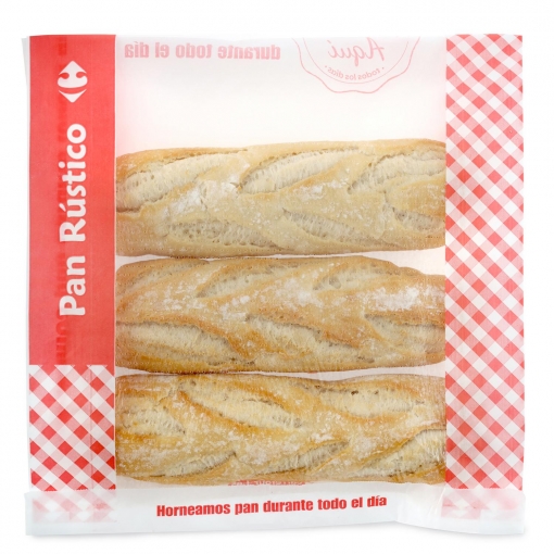 Pan de bocadillo pannier Carrefour 3 ud