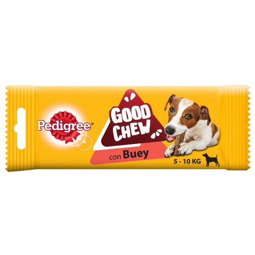 Snacks de buey para perro pequeño Pedigree Good Chew 58 g.
