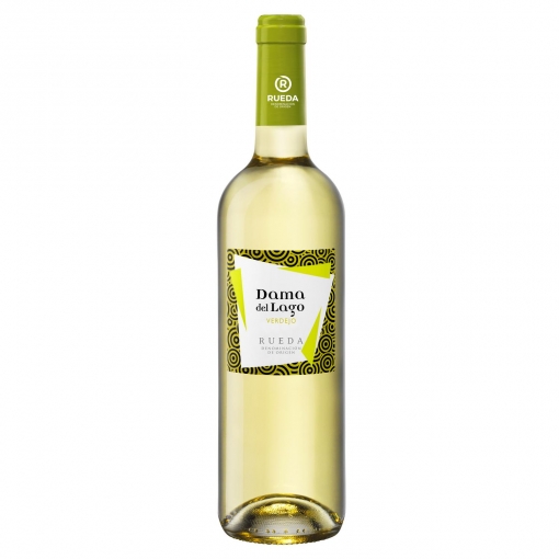 Vino blanco verdejo Dama del Lago D.O. Rueda 75 cl.