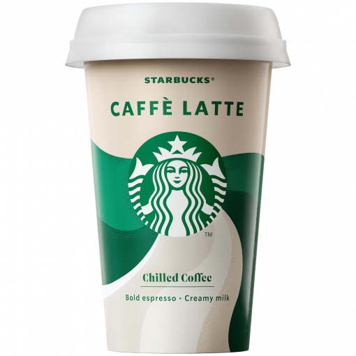 Café latte Starbucks 220 ml. | Carrefour Supermercado