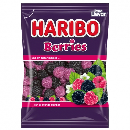 Caramelos de goma Berries Haribo 100 g.