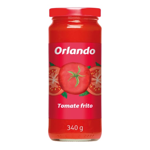 Tomate frito Orlando frasco 340 g.