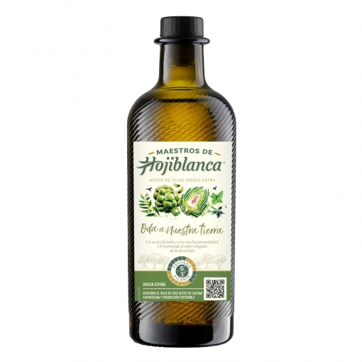 Aceite de oliva virgen extra Oda a Nuestra Tierra nº 5 Maestros de Hojiblanca 500 ml.