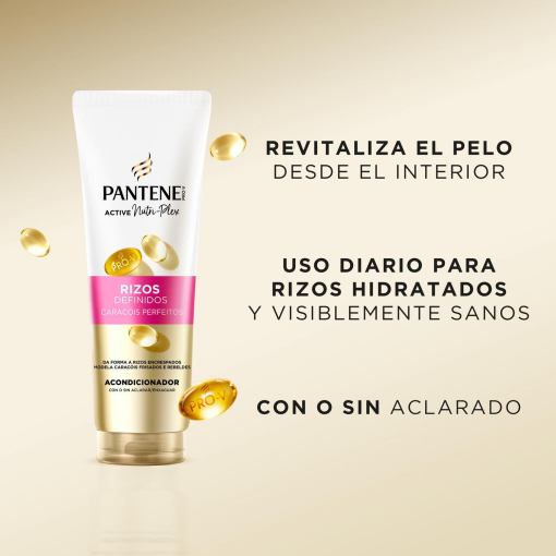Acondicionador rizos definidos Pantene Pro-V 350 ml. | Supermercado