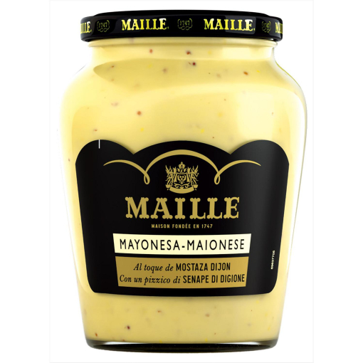 Mayonesa con un toque de mostaza de Dijon Maille tarro 320 g.