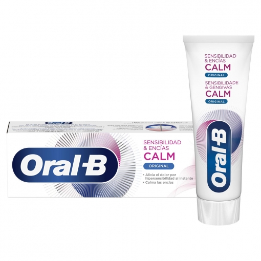 Dentífrico Sensibilidad & Encías Calm Oral-B 75 ml.