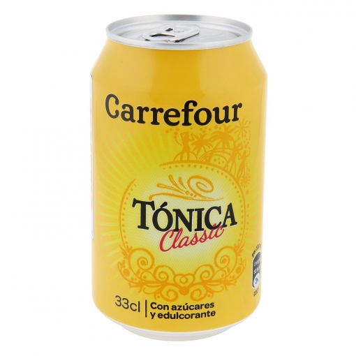Tónica Carrefour lata 33 cl.