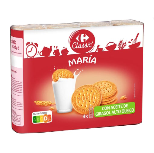 Galletas María Carrefour Classic 800 g.