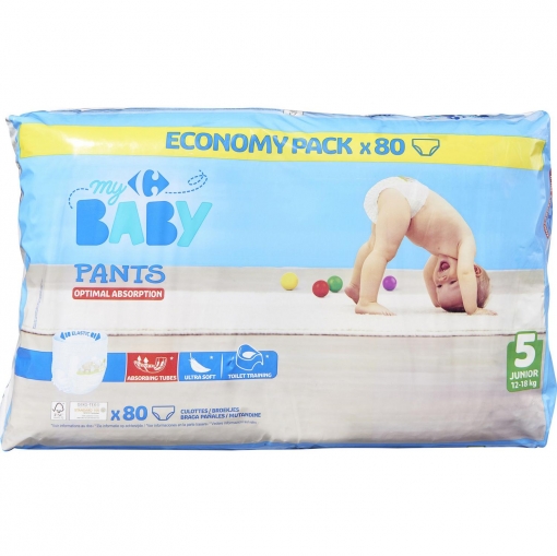 Pants My Carrefour Baby T5 (12-18 kg) 80 ud