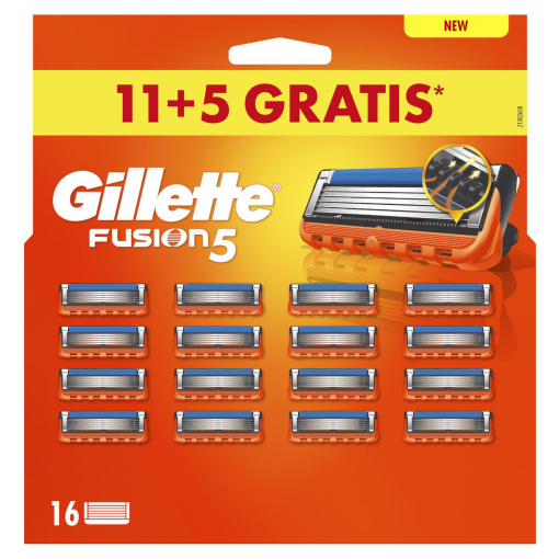 Recambios fusion5 Gillette 11 ud.