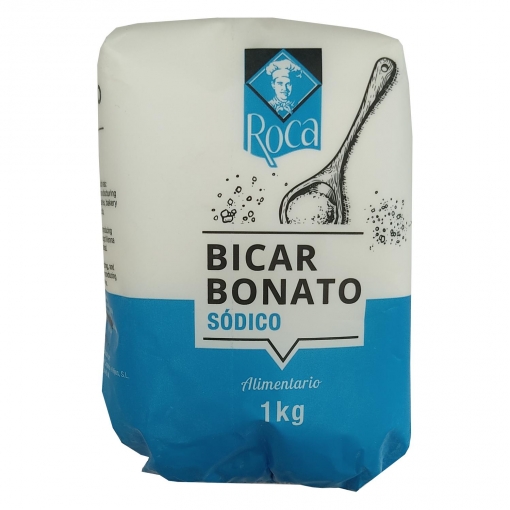 Bicarbonato sódico alimentario Roca 1 kg.