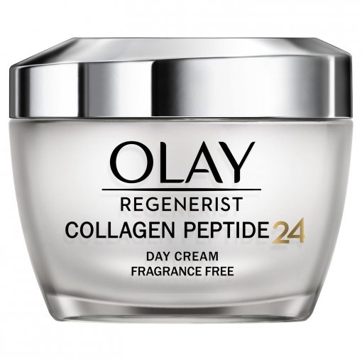 Crema facial de día sin perfume Regenerist Collagen Peptide24 Olay 50 ml.