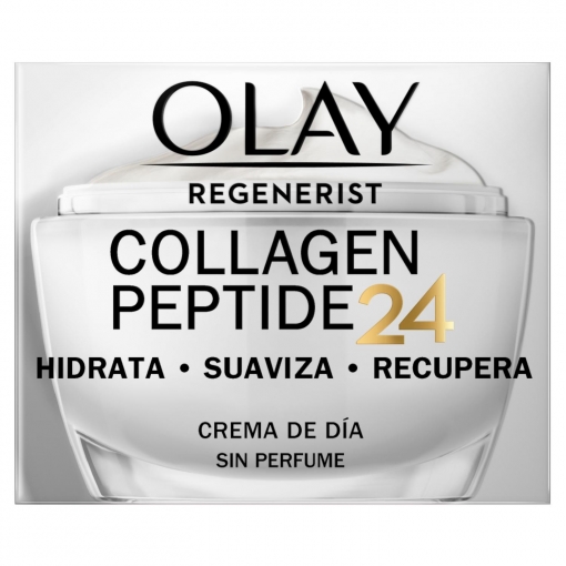 Crema facial de día sin perfume Regenerist Collagen Peptide24 Olay 50 ml.
