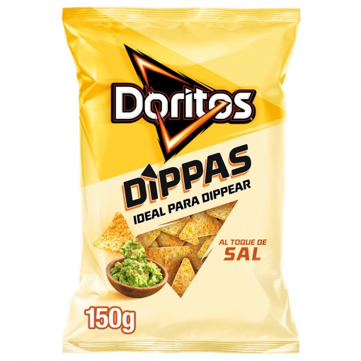 Nachos sabor original Doritos Dippas sin gluten y sin lactosa 180 g.