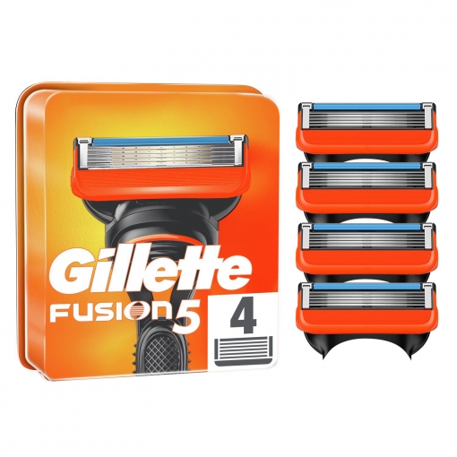 Recambios fusion Gillette 4 ud.