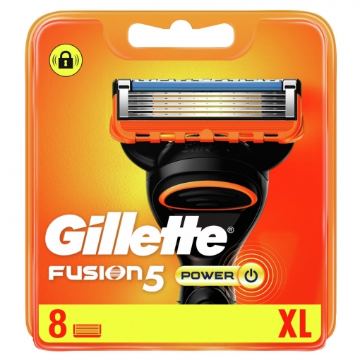 Recambios maquinilla Fusion5 Power Gillette 8 ud.