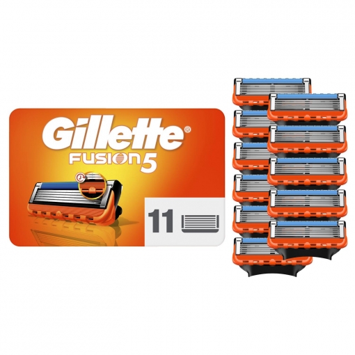 Recambios maquinilla Fusion5 Gillette 11 ud.