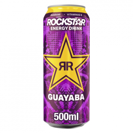 Rockstar Guava sabor tropical bebida energética 50 cl.