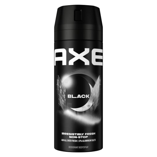 Desodorante en spray Black Fresh Axe 150 ml.