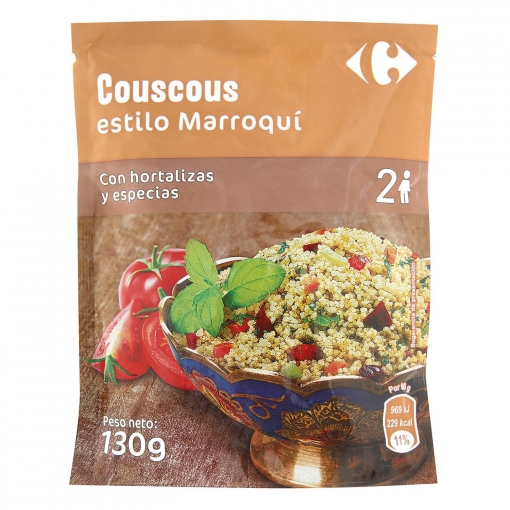 Cous Cous estilo marroquí Carrefour 130 g.