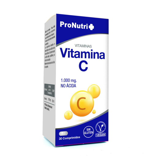 Vitamina C ProNutri sin gluten 30 ud.