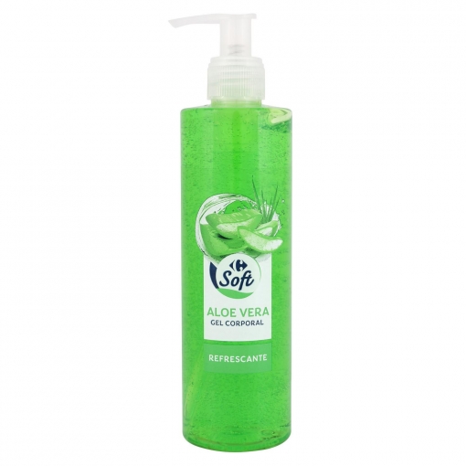 Gel corporal con aloe Carrefour Soft 300 ml. | Carrefour Supermercado compra online