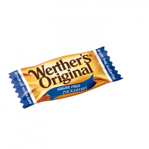 Caramelos de nata sin azúcar Werther's Original 90 g.