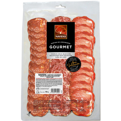 Surtido ibérico Navidul 100 g.