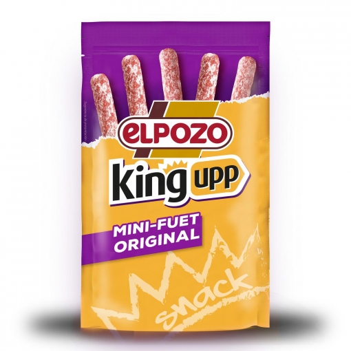 Mini Fuet Snack El Pozo King Original 50 g