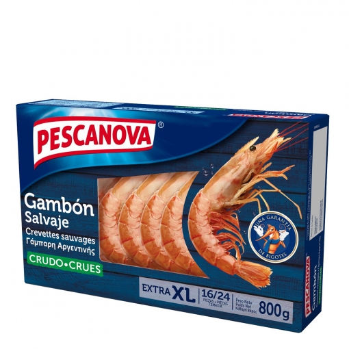Langostino Gambón 16/24 Pescanova 800 g.